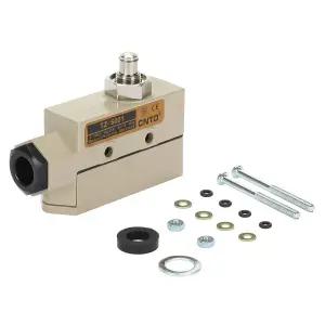 듀라스틸 TZ-6001 헤비 듀티 상업용 도어 마이크로 스위치 - 밀어서 당기기/롤업 전용 플런저 에어리얼