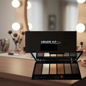 아이섀도우 팔레트 아이브로우 구성 눈화장 메이크업 컴팩트 키트 브라운계열