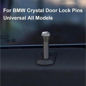 BMW 모든 모델 용 크리스탈 도어 핀 잠금 장치 G30 G20 G05 G15 G16 G01 F15 F16 F10 F20 F30 쉬운 설치 자