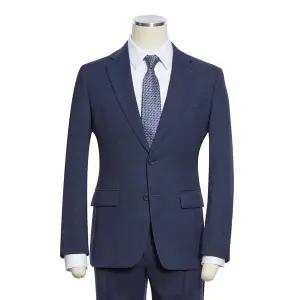 [레노마](광주신세계)SS시즌 봄 여름 네이비 글렌 체크 패턴 정장 수트 (RQIMSJ13A) ro3601439