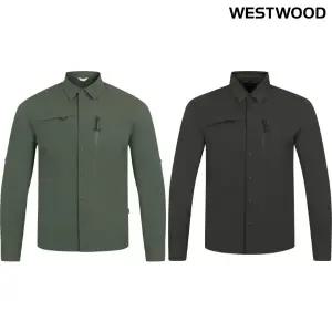 [대구백화점] [웨스트우드]남성 간절기 포켓 우븐 셔츠(WP1MCTW413)