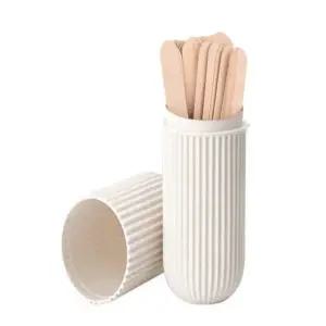 행사용 빈 막대뽑기 게임 추첨통 튜브 흰색 화이트 48개