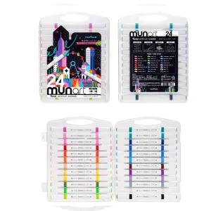 문아트 트윈 아크릴마카 24색