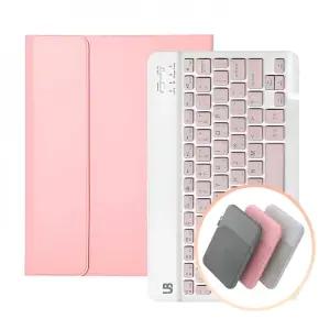 아이패드 에어 3세대 블루투스 사각 키보드 케이스+수납포켓 파우치