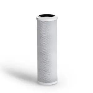 10인치 망카본 필터 (254) CTO 지하수 정수 하우징 블럭 카본 백 언더싱크 하우징