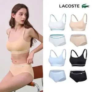 [NS홈쇼핑][라코스테] 오리지널 러닝 탑 브라팬티 8종세트[35606261]