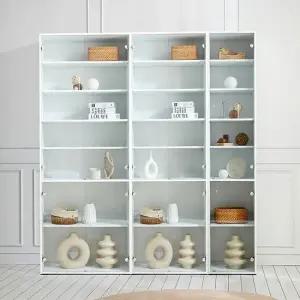 2M 키큰 코코 강화유리 장식장 진열장 400 600 800