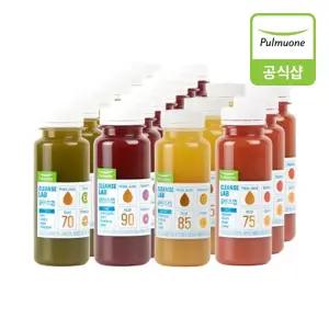 풀무원 클렌즈랩 3daysLight 190mlX18병 (그린 6병, 퍼플 6병, 옐로우 3병, 레드 3병)