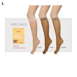 미즈 실리콘 밴드 스타킹 판타롱 5개 형스타킹 여성용 여자 흘러내림방지 말림 무압박 편안한 데일리