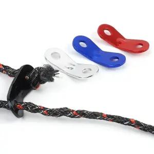 땅콩모양 컬러 스토퍼 1P 캠핑스토퍼 텐트줄고정 타프 컬러스토퍼 로프스토퍼