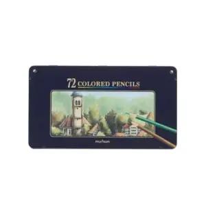 색연필그리기 문화연필 넥스프로 고급 유성색연필 72색 틴케이스