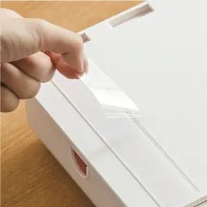 부착식 책상 밑 히든 서랍 수납함 와이드형 슬라이딩 언더 선반