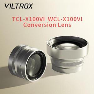 Fujifilm X100 시리즈용 VILTROX TCL-X100VI/WCL-X100VI 변환 렌즈 렌즈를 확장합니다.