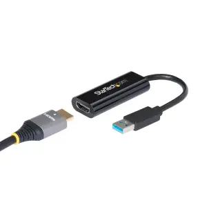 StarTech USB 3.0에서 HDMI 어댑터 USB-A에서 디스플레이 변환기 1080P 60Hz 풀 HD 비디오 그래픽 드라이버