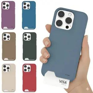 아이폰17 16 15 프로 프로맥스 카드수납 케이스 정품 TRY 솔리드뮤트 변색없는 슬림한그립감