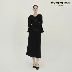 에바큐브꾸띄르 26SS G플리츠 아뜰리에 스커트