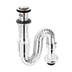 원터치 팝업 일체형 배수관 트랩 부속 세면대폽업 폼업 물마개교체 폴업 욕실부품