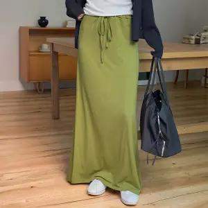 [제작/빅사이즈]이블렛 오베니 찰랑 맥시 스커트 제이스타일