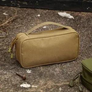 캠핑 밀리터리 파우치 가방 카라비너 로프 텐트용품