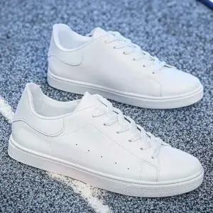 남성단화 남녀공용 기본 스니커즈 단화 깔끔한 디자인 청바지코디 커플신발 일상화