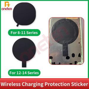 10PCS 무선 충전 절연 보호 스티커 iPhone 8 8Plus X Max 11 Pro 교체