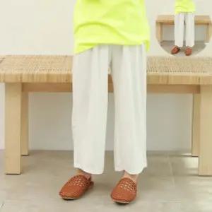 어린이편한바지 키즈 썸머 팬츠 통기성이 좋은 일자 통바지