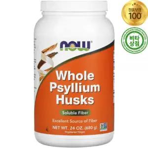 나우푸드 통 차전자피 파우더 홀 실리엄허스크 680g Whole Psyllium Husks