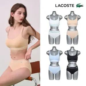 [NS홈쇼핑][라코스테] 여성 풀 커버업 메쉬 브라팬티 세트 4스타일 택일..[35657625]