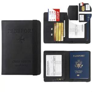 여권파우치 RFID 스캔 도난방지 해킹방지 여권지갑 여권케이스