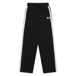 [보리보리/소이]남아 밴딩 라인 배색 스트레이트 팬츠 24S1706_BK