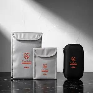 여행용 휴대용 파우치 소프트 하드케이스 보조배터리 휴대 안전 보관 방염 방폭 기내 반입