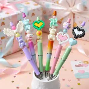 5인용 볼꾸 볼펜꾸미기 펜꾸 부자재 비즈 공예 재료 동대문 비즈볼펜 만들기 집콕놀이 취미 학교 체험 활동 봄이오나봄 키트