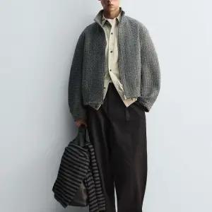 자라 이레귤러 자카드 재킷 3286/409