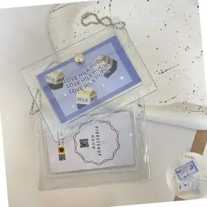 도서관카드 PVC 투명 교통카드 포카 교육비 수영장 지갑 파우치