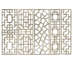 창호지문 문창살 전통 칸막이 가능 파티션 전통문 전통창호 3도어 촬영