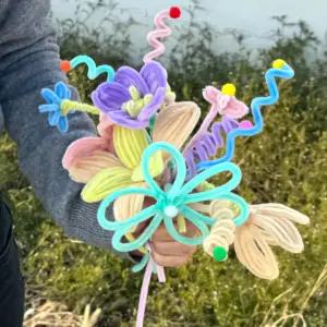 모루공예 마카롱 모루철사 100개입