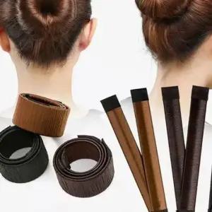 페이크 원터치밴드 머리끈 스타일링 밴드 ST233 리본밴드 곱창밴드 곱창머리끈
