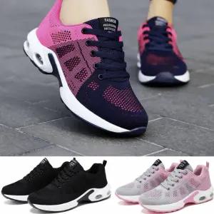 에어 쿠션 러닝화 남녀공용 가벼운 워킹화 조깅 운동화 데일리 스니커즈
