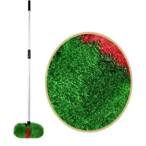 매직크린 잔디차솔 2단 알루미늄 봉/화장실 베란다 바닥 청소솔/미세모 타일 틈새 브러쉬