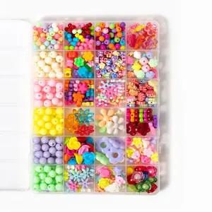 비즈공예재료세트 24칸 6호 단품 팔찌만들기 구슬 비즈공예 구슬세트
