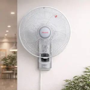 신일 벽걸이형 선풍기 5엽날개 리모컨 수면풍 타이머 3단 바람세기 SIF-16SREM