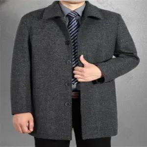 남자 반코트 간절기 아우터 자켓 중년 정장코트