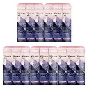 2080 퓨어치약 핑크 마일드민트향 120g X 15개