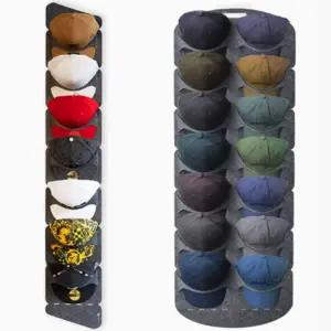 문걸이 옷장 모자 거치대 수납 보관 행거 캡 정리 패브릭 모자걸이 거치대