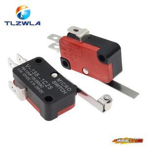 호환 16A 250VAC SPDT 순간 이동 제한 마이크로 스위치 1NO1NC 3/6Pin 레버 롤러 V-15 V-151 V-152 V-153 V