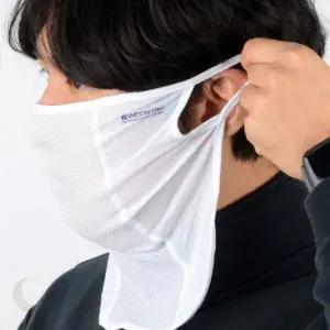 자외선 차단 메쉬 마스크 여름 골프 스포츠 야외 활동 냉감 소재 쿨링 기능 통풍