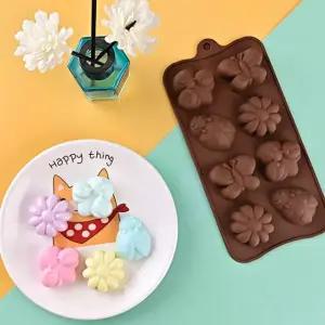실리콘몰드 초콜렛 양갱 젤리몰드 곤충 8구 (소) 석고방향제몰드 비누몰드