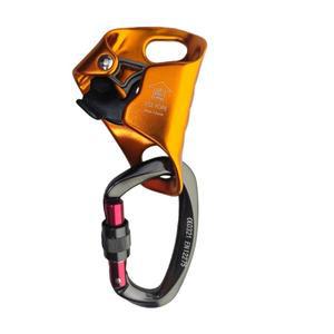 암벽 등반용 체스트 어센더 로프 클라이머 25KN 카라비너 포함 등산 트리 아보리스트 래펠링 장비