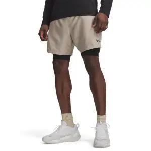 언더아머 UNDERARMOUR 배니시 우븐 2.0 투인원 쇼츠 6013950-203