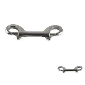 후크고리 강아지 목줄 더블 잠금 헤드 아웃도어 래치 걸이 하네스 100mm